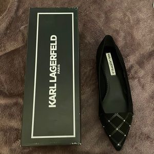 Karl Lagerfeld Flats Sz 9